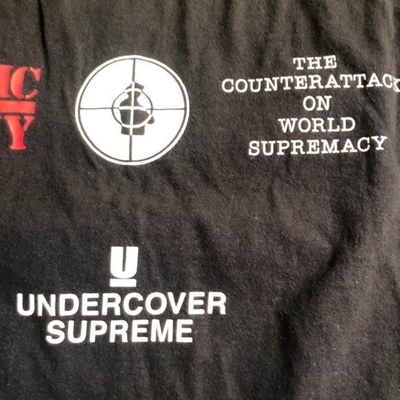 Supreme UNDERCOVER/Public Enemy White House Tee Men's Large/Unisex - Picture 9 of 10